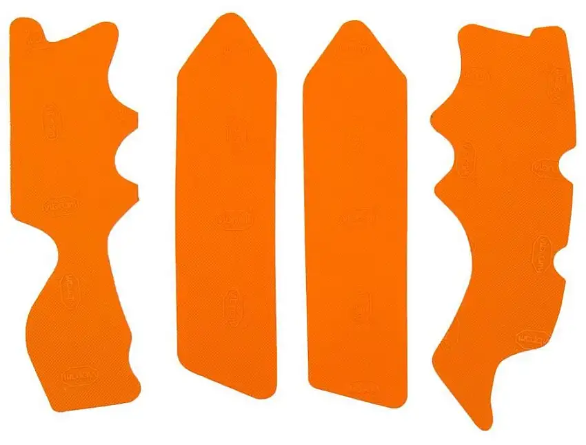Protezioni telaio Vibram in gomma per Husqvarna TC 85 16-18 colore arancione