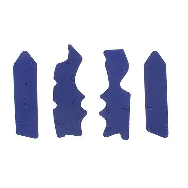 Protezioni telaio Vibram in gomma per Husqvarna TC 85 16-18 colore blu