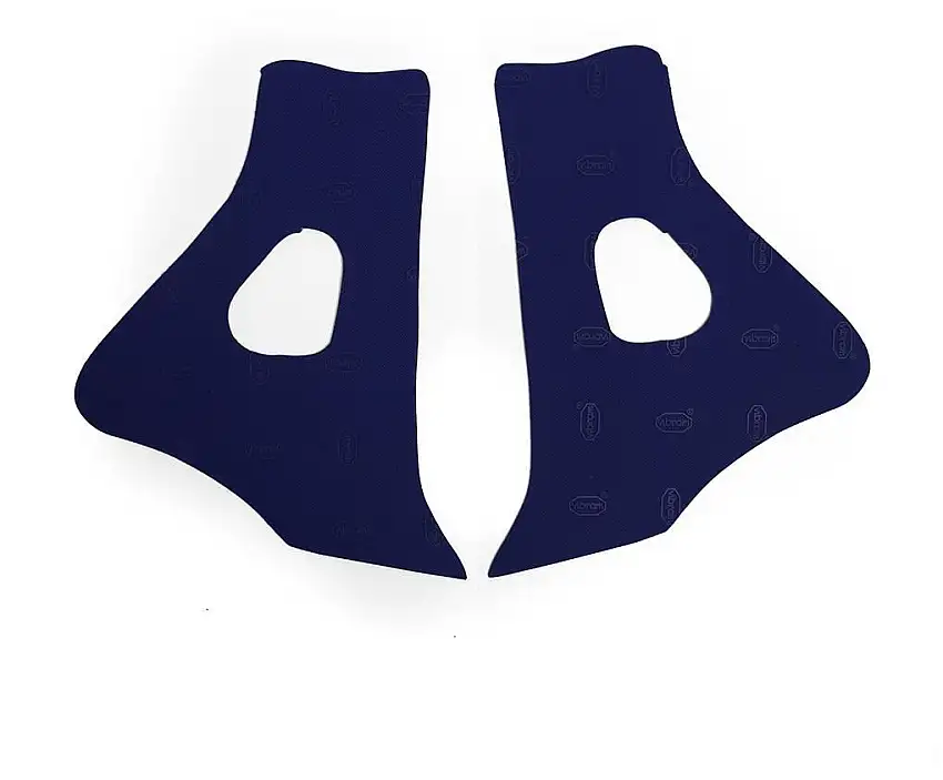 Protezioni telaio Vibram in gomma per Honda Africa Twin CRF 1000 L 16-20 colore blu