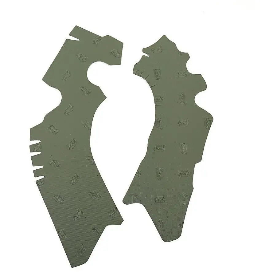 Protezioni telaio Vibram in gomma per Suzuki RMZ 250 10-12 colore grigio