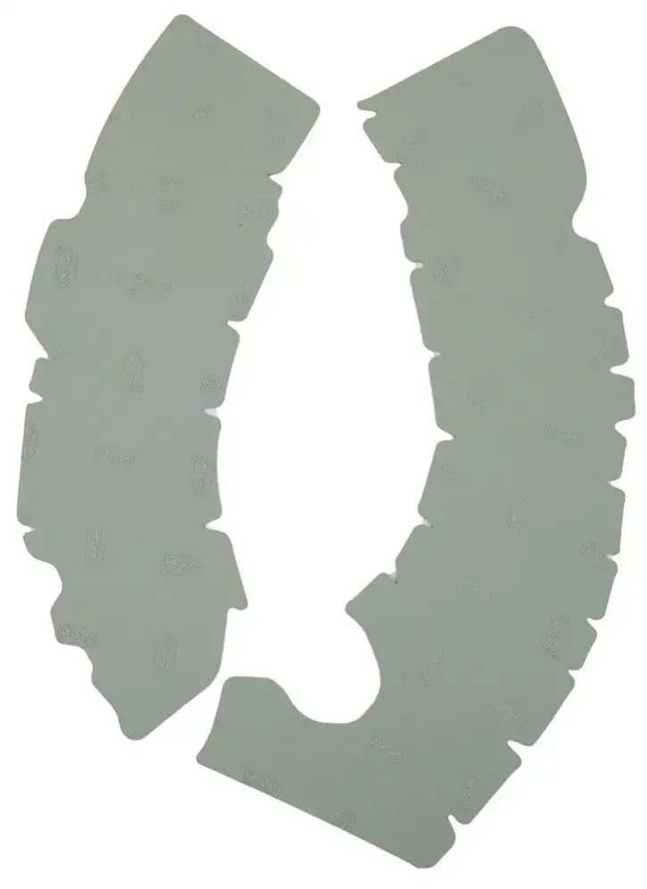 Protezioni telaio Vibram in gomma per Suzuki RMZ 250 18-25 colore grigio