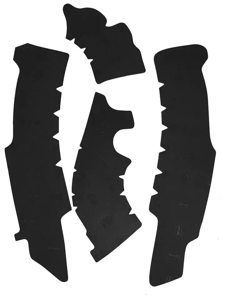 Protezioni telaio Vibram in gomma per Yamaha YZ 450 F 10-13 colore nero