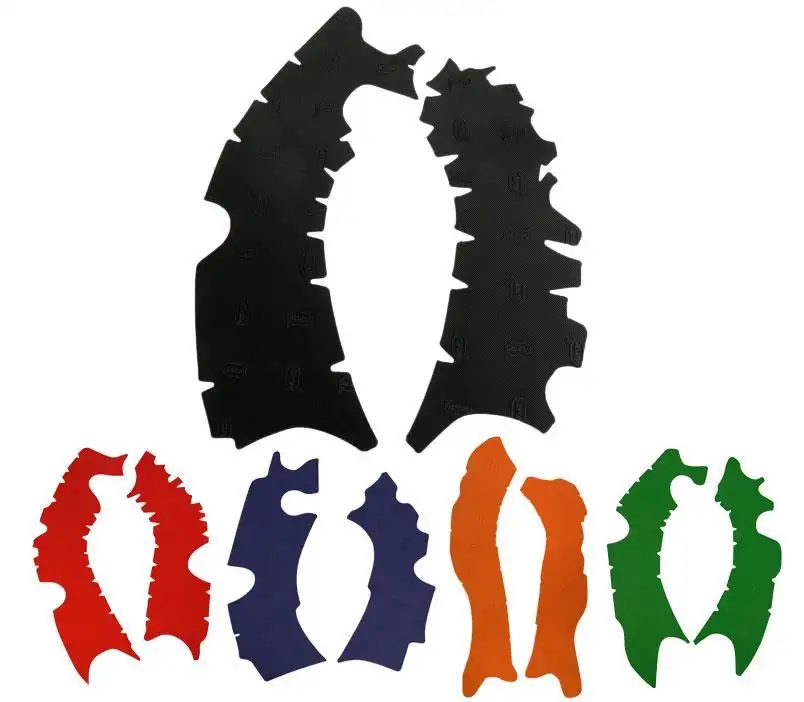 Protezioni telaio Vibram in gomma per Honda CRF 450 RX 21-24 colore nero