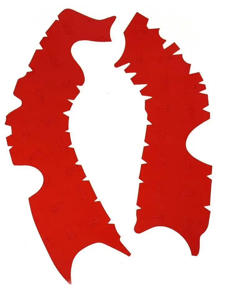 Protezioni telaio Vibram in gomma per Honda CRF 250 R 20-21 colore rosso
