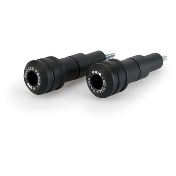Tamponi paratelaio Puig modello VINTAGE 2.0 per Honda CMX 1100 Rebel 21-25 colore nero